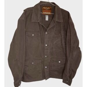 Walls Authentic Ranch Wear Jacket 3XL Brown Canvas Work Chore Coat Heavy Duty